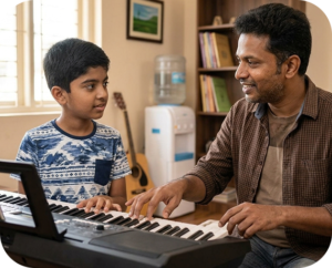 Learn Music Through Keyboard